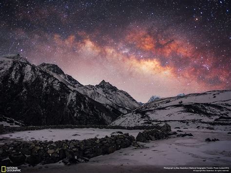 Milky Way Above The Himalayas Nepal By Max Slastnikov Breathtaking