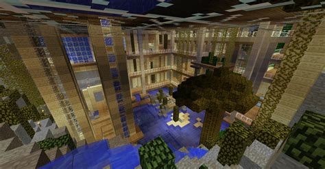 A switch that lit up all the lights in the house! Underground House Minecraft Project