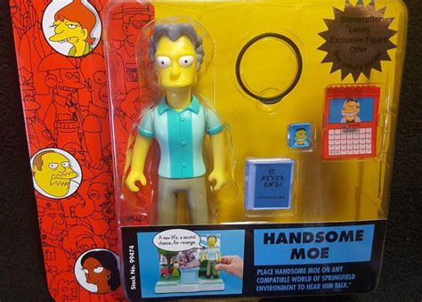 2003 The Simpsons Handsome Moe Figure Series 15 New In Box Playmates Wos 1897251808