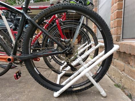 Can be made with a few tools you probably already own. DIY PVC Bike Rack: Not Quite an Instructional in 2020 | Pvc bike racks, Bike rack, Diy bike rack