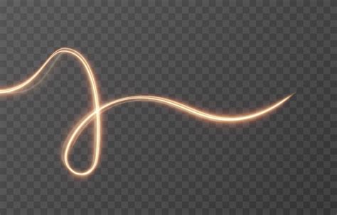 Premium Vector Vector Glowing Lines Of Light On An Isolated