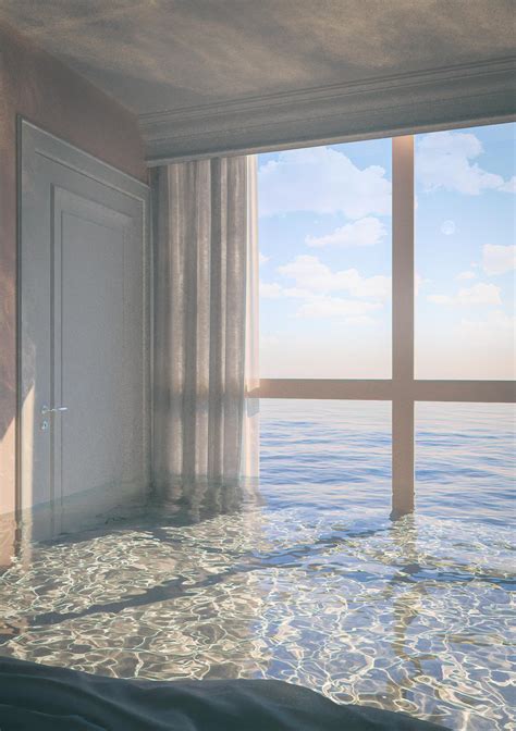 Flooded Dream Room By Uaalton Liminal Spaces Images With