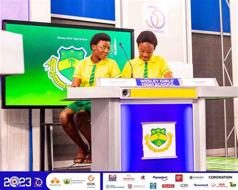 Nsmq 2023 Wesley Girls Flies High To Make It To Quarter Final Stage