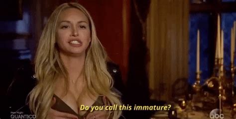 Do You Call This Immature Episode Gif By The Bachelor Find Share