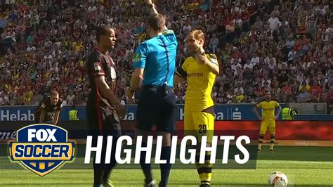 Watch full highlights between borussia dortmund vs. Eintracht Frankfurt vs. Borussia Dortmund | 2015-16 ...