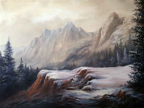 Paint With Kevin Hill Soft Mountain Range Kevin Hill Paintings