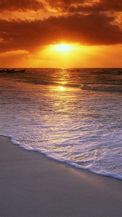 Free Download Ocean Beach Sunset Hd Iphone 5 Wallpapers Part One Free Hd Wallpapers For Your
