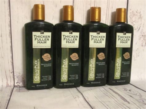 Thicker Fuller Hair Cell U Plex Pure Plant Extracts Revitalizing