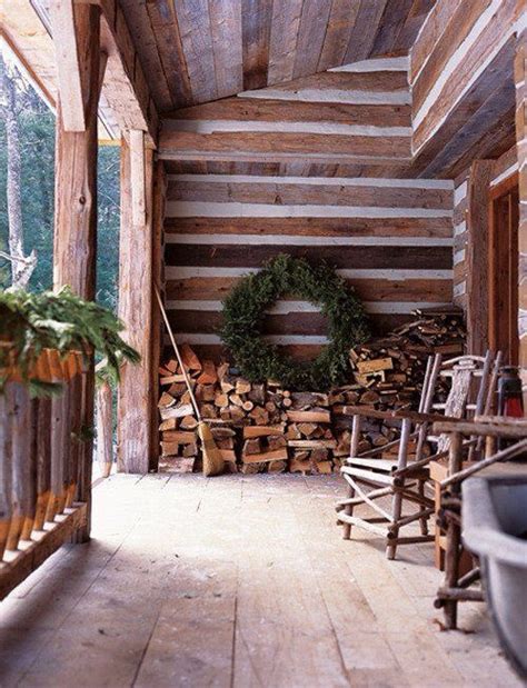 Pin By Holly3 On Cabin Cabin Christmas Simple Holiday Decor Cabin