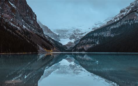 Download Wallpaper 3840x2400 Lake Mountains Shore Water Reflection