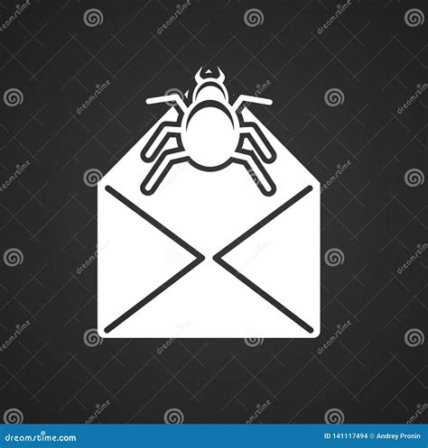 Spam Protection Icon On Background For Graphic And Web Design Simple Vector Sign Stock Vector