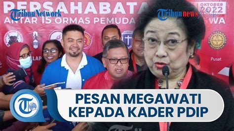 Pesan Megawati Soekarnoputri Kepada Seluruh Kader Berkaitan Pilpres Jangan Grusa Grusu