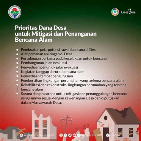 Contoh Kegiatan Mitigasi Dan Penanganan Bencana Alam Desa Updesa