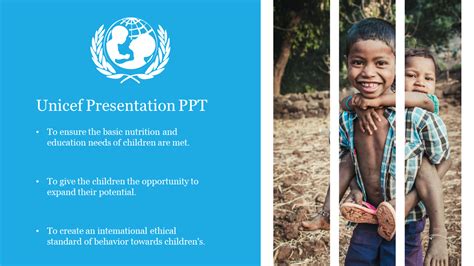 Innovative Unicef Presentation Ppt Powerpoint Presentation Powerpoint