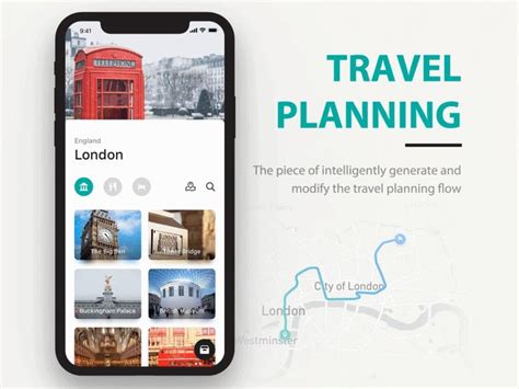 Travel Planning App Itinerary Trip Mobile App Travel App Ios Principle Travel Planning Travel Ui