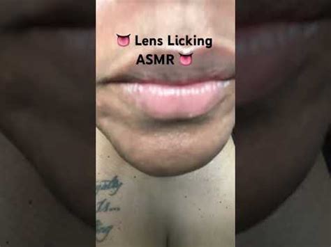 Asmr Wet Licking Lens The Asmr Index