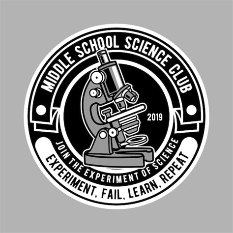 Premium Vector Science Club Logo