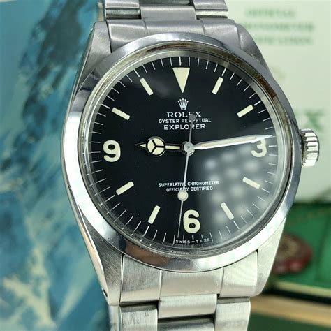 1975 Vintage Rolex Explorer 1016 Box And Papers Full Set