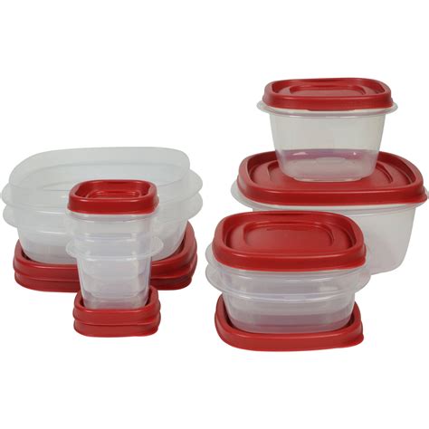 Rubbermaid Easy Find Lids Food Storage And Organization Containers Set