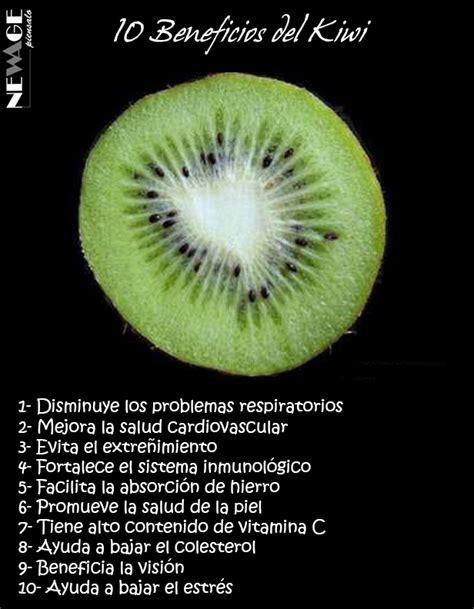 Que Saludable Beneficios Del Kiwi