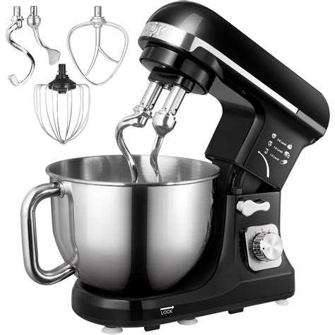 Stand Mixer Aicok 1000W Dough Blender With Powerful Double Hooks 6