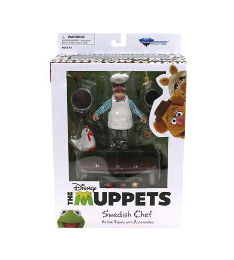 Muppets Select Swedish Chef Deluxe Action Figure Visiontoys