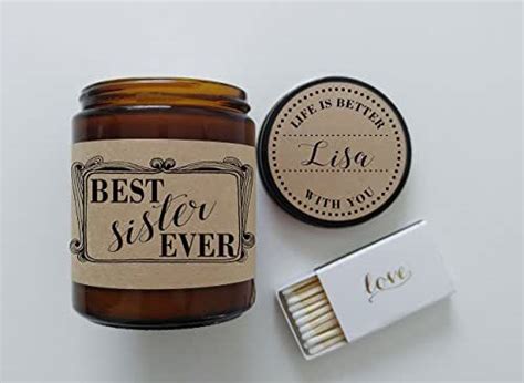 We did not find results for: Amazon.com: Sister Gift Best Sister Ever Soy Candle Gift ...