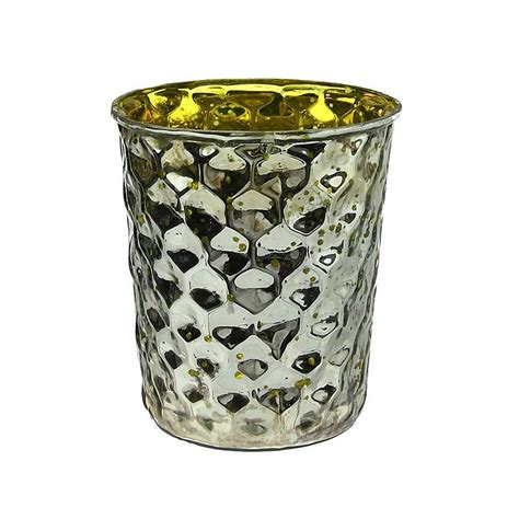 Shop mercury glass candle holders and other mercury glass decorative objects from top sellers around the world at 1stdibs. Northlight 4" Hammered Mercury Glass Votive Candle Holders ...