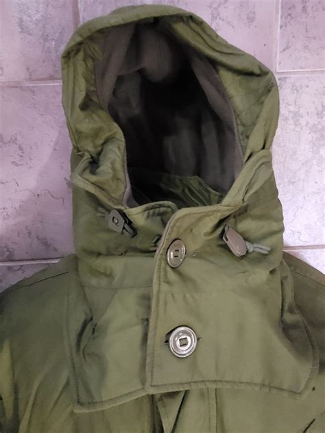 Canadian Army Combat Parka Iecs Gore Tex Large Army Issue