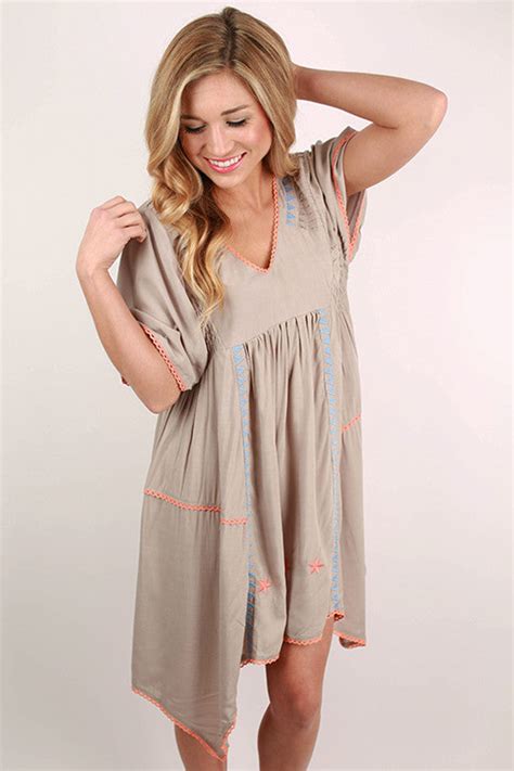 flying first class tunic in grey impressions online women s clothing boutique