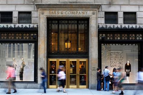 Hunting For Luxury Retail Giant Buys Saks The New York Times