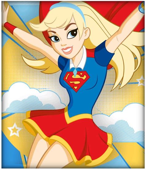 dc super hero girls supergirl supergirl desenho super herois infantil e super herói