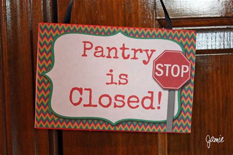 Pantry Open And Closed Sign Project With Free Printable