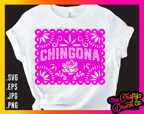 Chingona Papel Picado Png Chingona Svg Chingona Png Etsy Australia