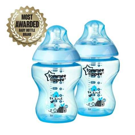 Tommee Tippee Closer To Nature 9 Oz Decorated Baby Bottles Bpa Free