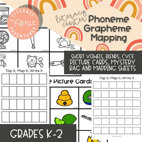 Phoneme Grapheme Mapping Literacy Center — Literacy Edventures