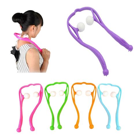 New Multi Function U Shaped Manual Cervical Neck Massager 3418cmneck Massagercervical