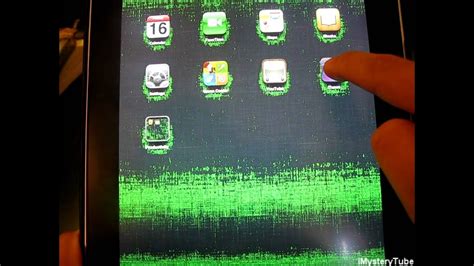 The problem is i don't know how to start. iPad Rare Green Screen Problem - YouTube