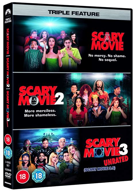 Scary Movie Trilogy Dvd Box Set Free Shipping Over £20 Hmv Store