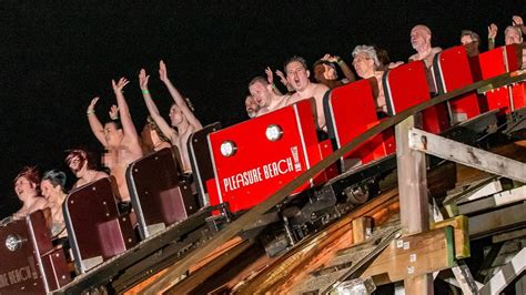 Naturalists Break World Record For Most Naked People On A Roller Coaster Q101 1011 Wkqx