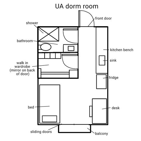Ua Dorms Layout