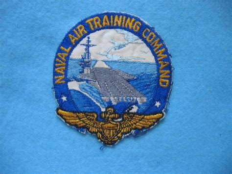Original Used 1960s Us Navy Naval Air Training Command Patch Nice
