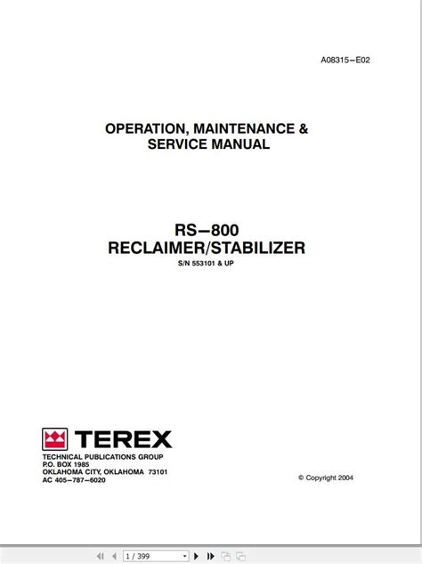 Bomag Machinery Rs Operation And Maintenance Service Manual