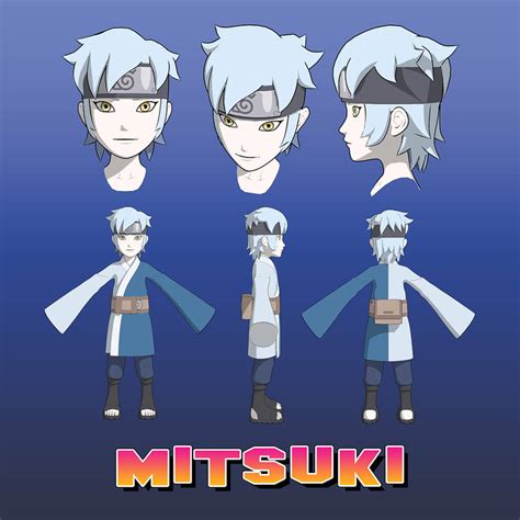 Mitsuki 3d Narutoboruto Cel Shaded By Neilcatorce On Deviantart