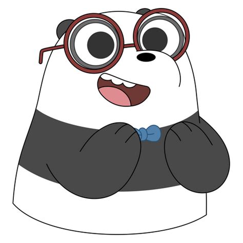 We Bare Bears Panda Toddler Sticker Sticker Mania