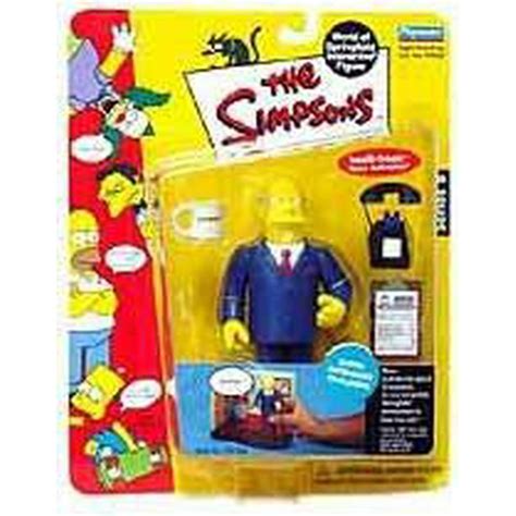 The Simpsons Series 8 Superintendent Chalmers Action Figure