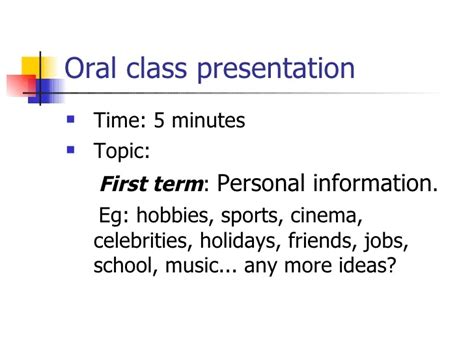 5 Minute Presentation Topics Best Easy General Theme For Powerpoint