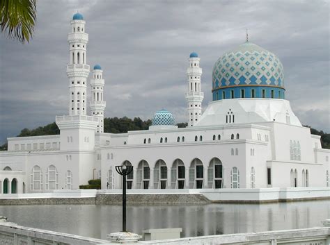 Serene and beautiful published/last edited or updated: File:Kota Kinabalu City Mosque-01.jpg - Wikimedia Commons