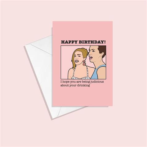 Vanderpump Rules Birthday Greetings Card Katie Maloney Etsy Uk Birthday Greeting Cards