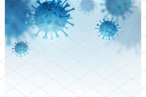 Virus Bacteria Vector Background Pre Designed Vector Graphics